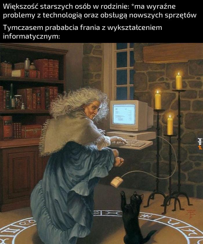 Jakim cudem nadąża - nie mam bladego pojęcia