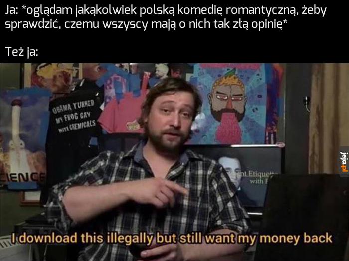 Komedia romantyczna, ale każda postać to Tomasz Karolak ubrany w inny strój