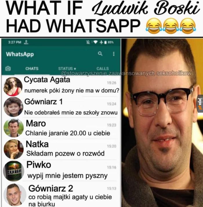 WhatsApp Ludwika Boskiego