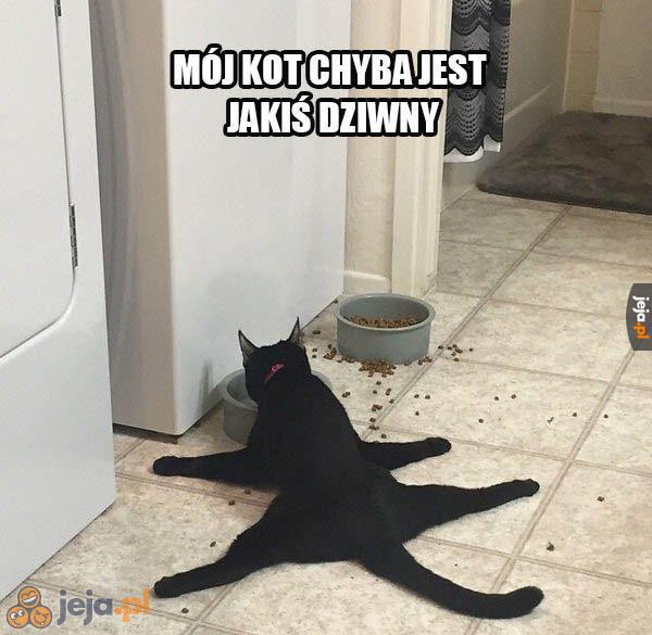Skoro mu tak wygodnie...
