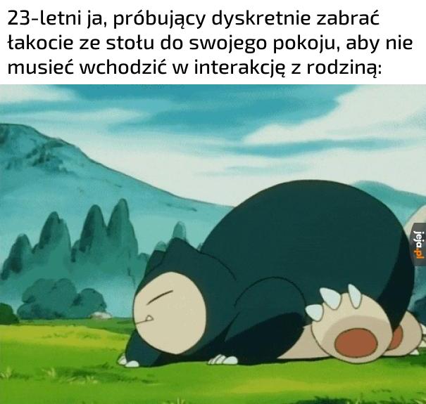 Snorlax to mój ulubiony pokemon typu normalnego