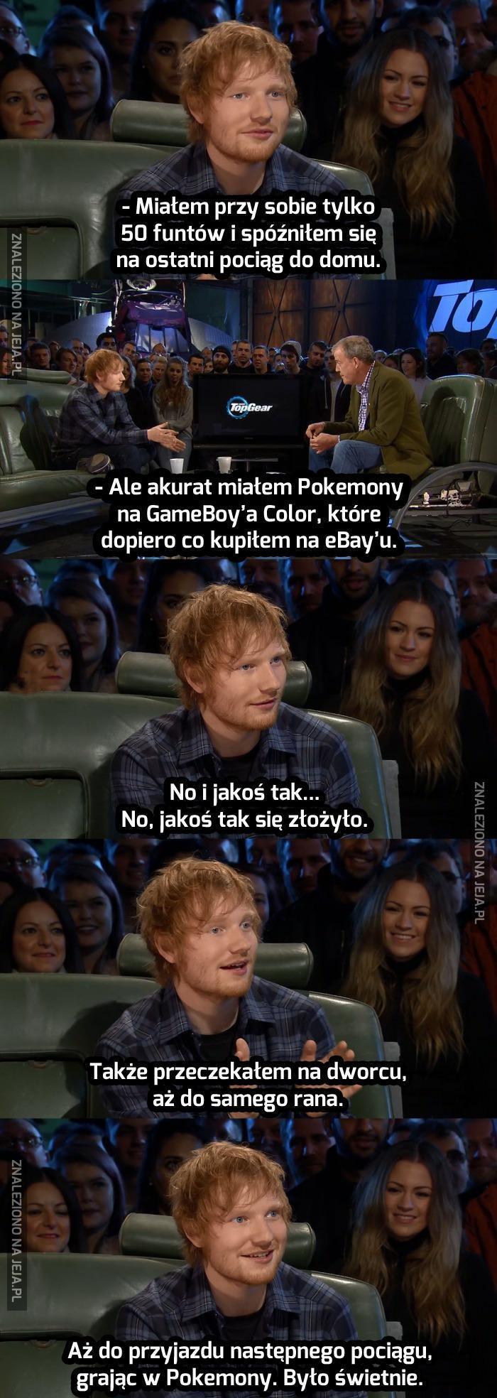 Ed Sheeran i świat Pokemonów