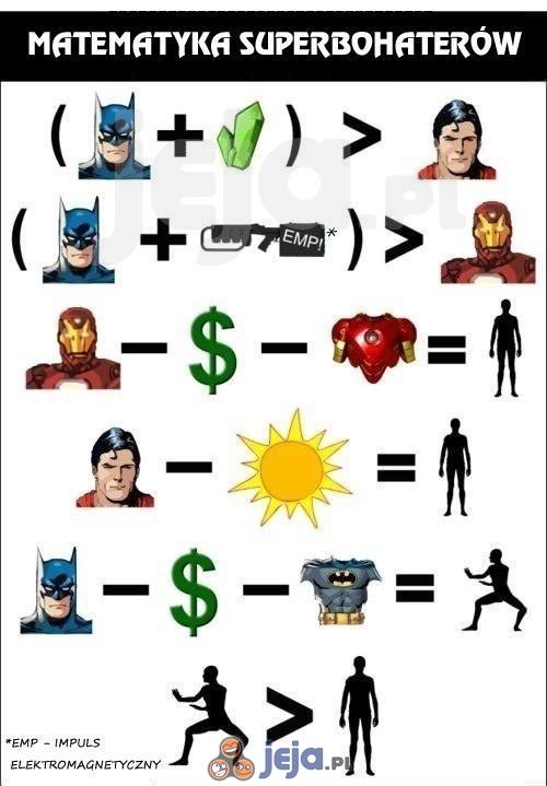 Matematyka superbohaterów