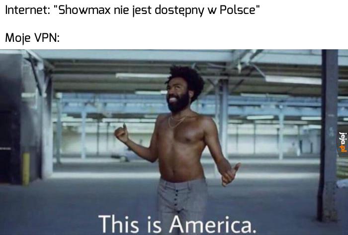 Rodowity Amerykanin, jak się patrzy!