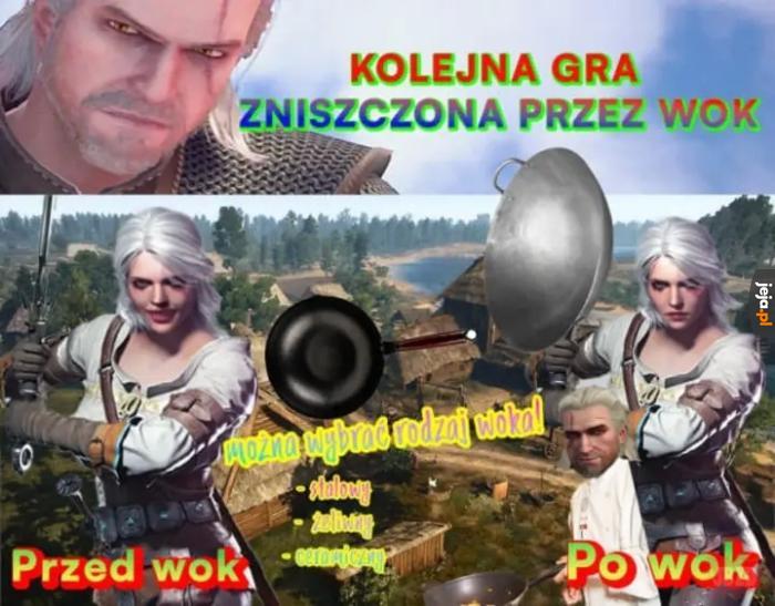 Zabrałem wok do Polski