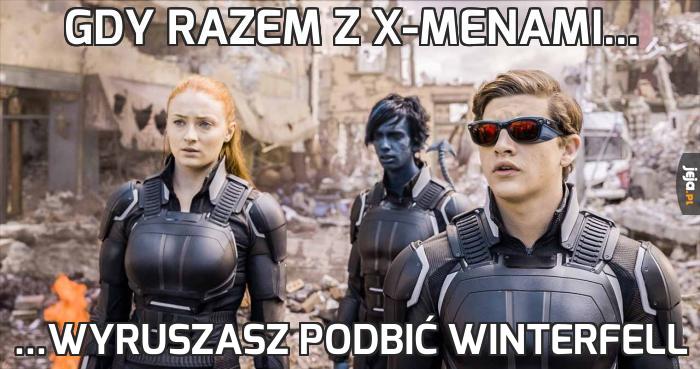 Gdy razem z X-Menami...