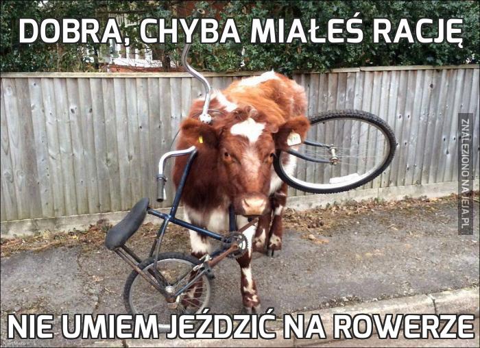 Dobra, chyba miałeś rację