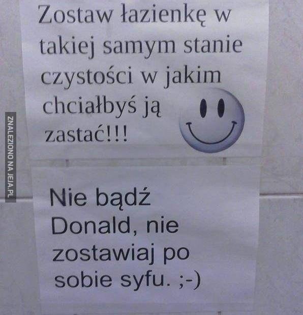 Nie bądź Donald