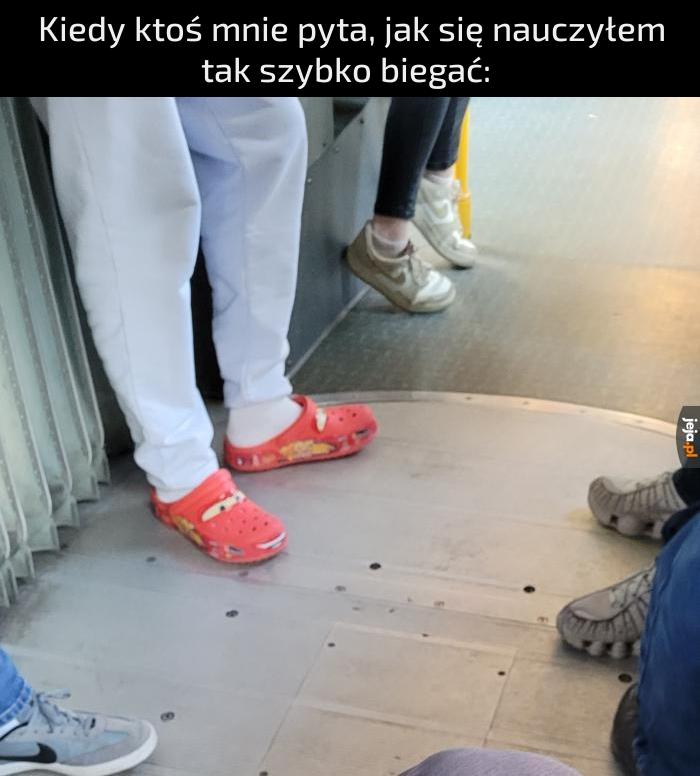 Szybkość, szybkość, jestem szybki!