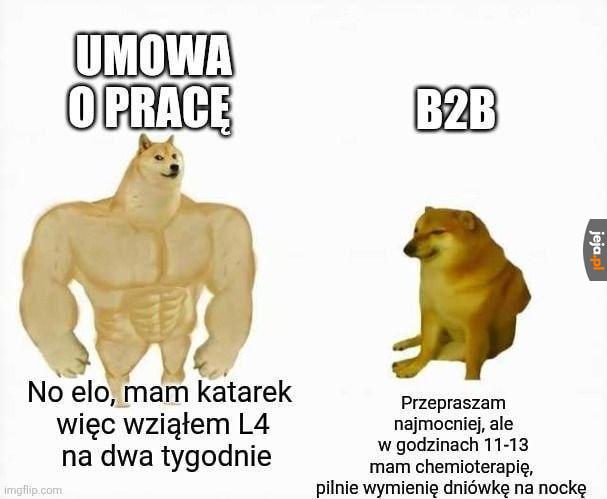 Raczej poluj na umowę o pracę