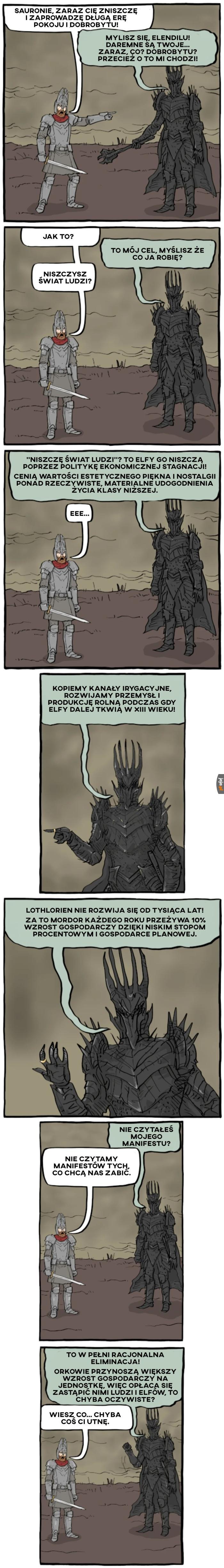 Tak się tłumaczy prawdziwy złol