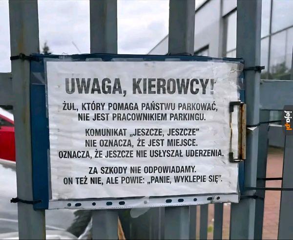 Uwaga kierowcy