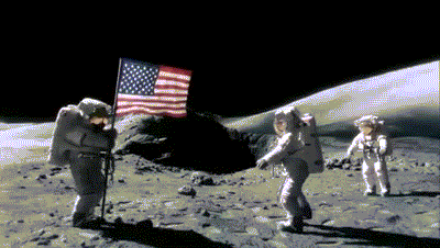 Pierwsze lądowanie na Księżycu (prawdziwa historia)