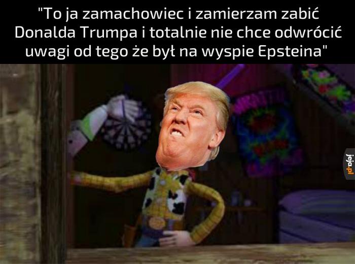 Trumpa można nazwać wieloma rzeczami, ale na pewno nie dobrym aktorem