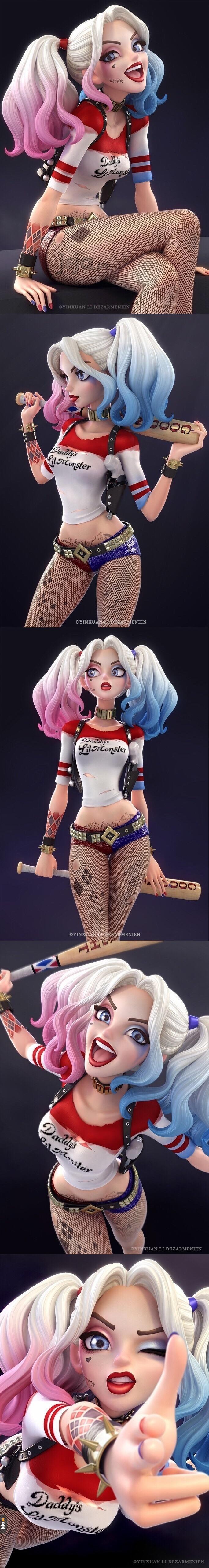Harley Quinn 3D