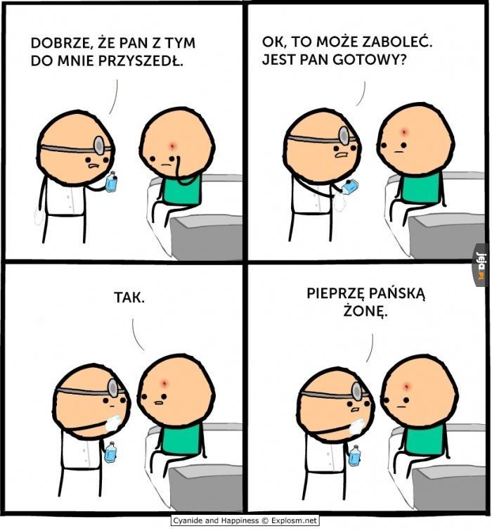 Dobrze, że pan przyszedł