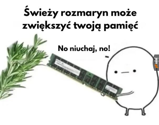 Jak zwiększyć pamięć domowym sposobem