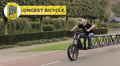 Najdłuższy rower świata