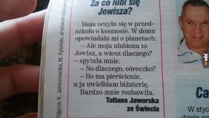 Za co lubi się Jowisza?