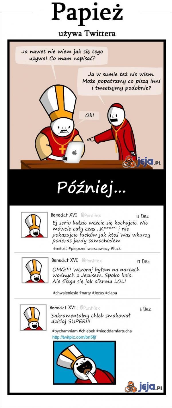 Papież na Twitterze