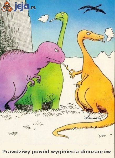 Powód wyginięcia dinozaurów