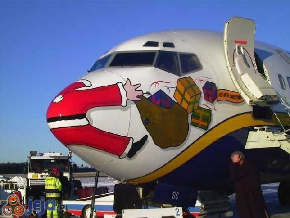 Samolot z Mikołajem