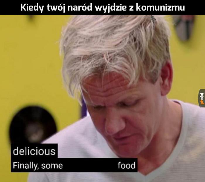W końcu coś do żarcia