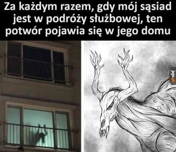 Przerażające bydle
