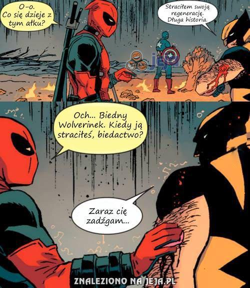 Biedny Wolverinek