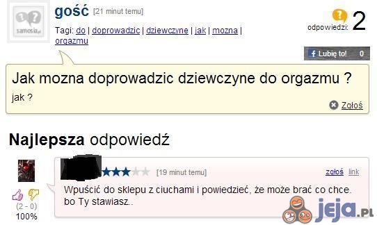Jak zaspokoić dziewczynę?