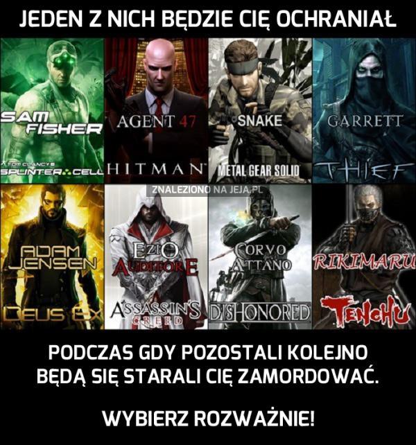 Wybierz jednego z nich do ochrony przed resztą