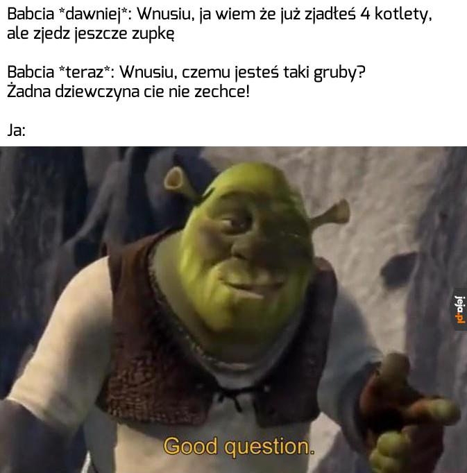 Może mieć babunia z tym coś wspólnego