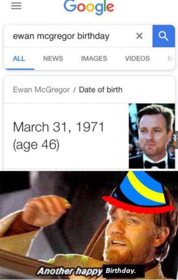 Obi-Wanowi udało się przeżyć kolejny rok!