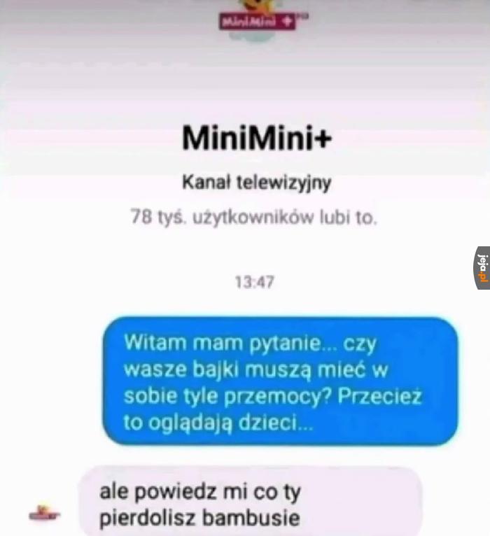 Przewrażliwiony widz i przewrażliwiony bot