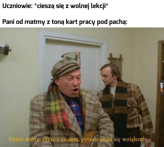 "Dobrze się składa, bo mamy za dużo zaległości"