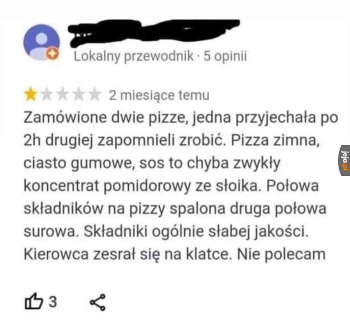 No jadłem lepsze, no