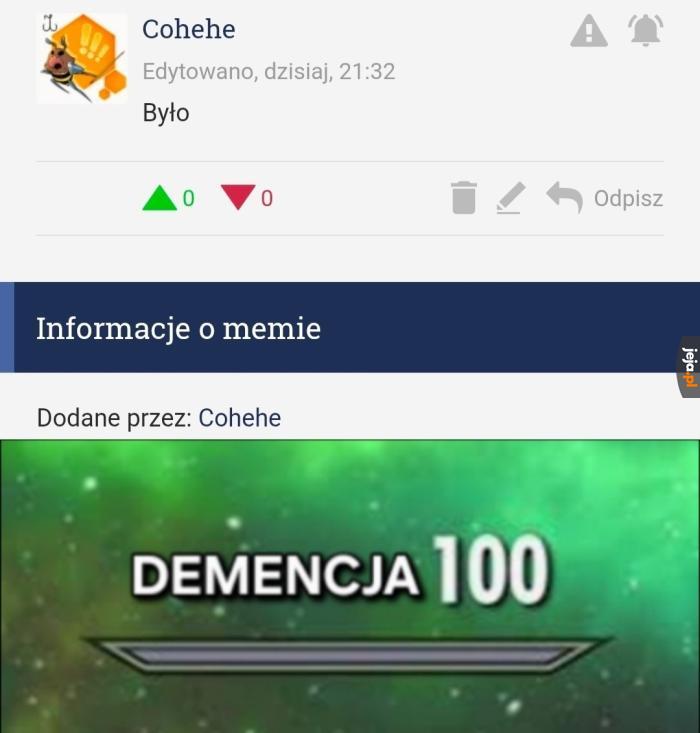 Mem o sobie BTW