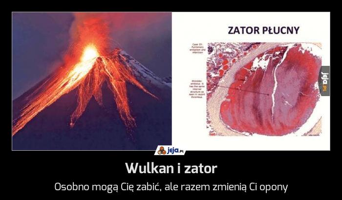 Wulkan i zator