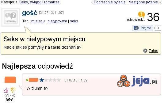 Seks w nietypowym miejscu