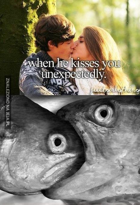 Niespodziewany pocałunek