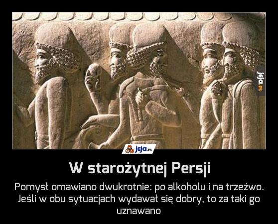 W starożytnej Persji
