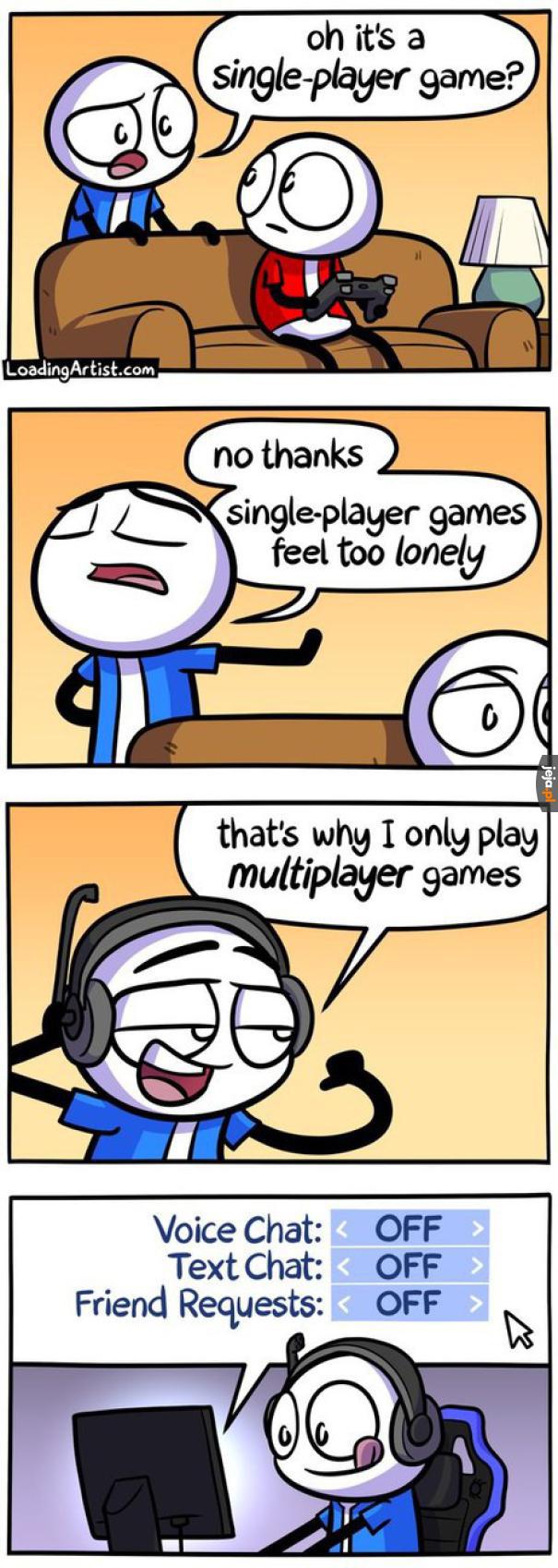 A Ty lubisz tryb multiplayer?