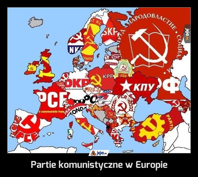 Partie komunistyczne w Europie