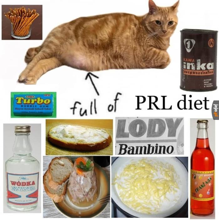 Mmmm dieta PRL-u