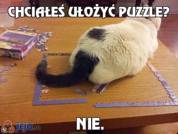 Chciałeś ułożyć puzzle?