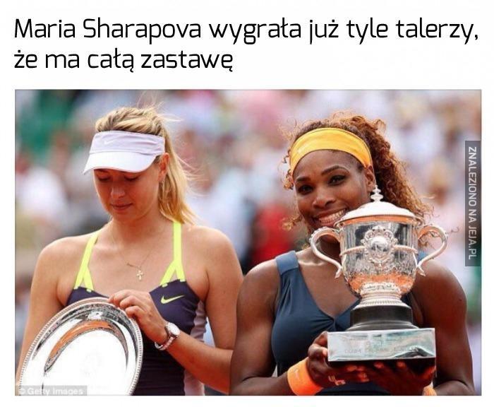 Maria Sharapova może zaprosić na obiad całą rodzinę