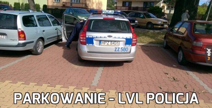 Parkowanie - lvl policja