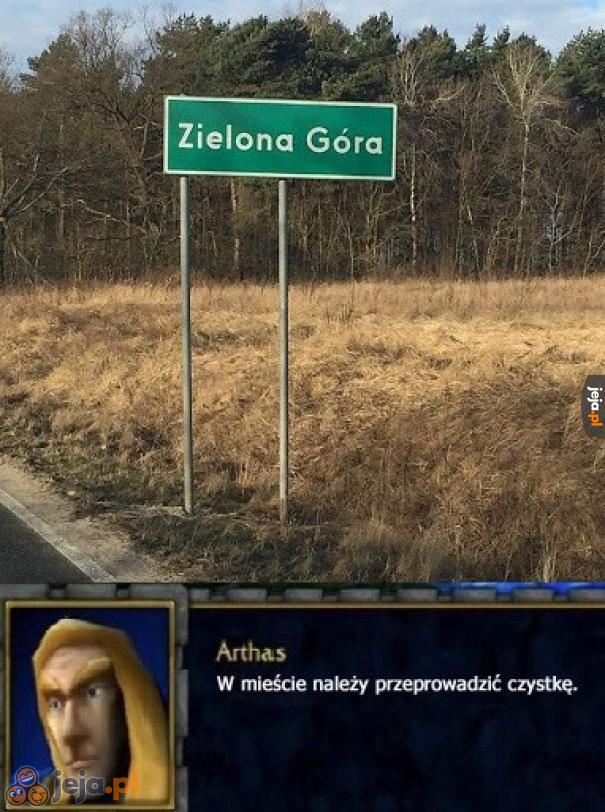 Arthas wie, co mówi