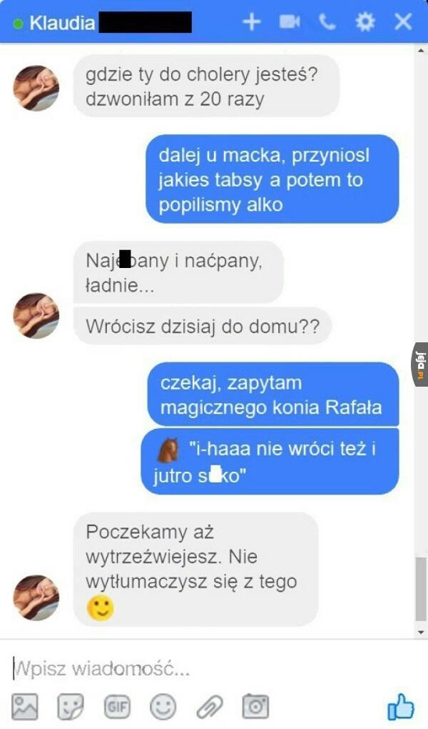 Tej rozmowy się nie wyprze