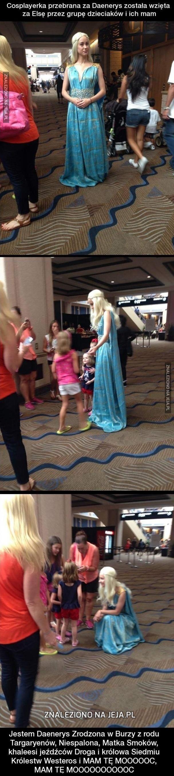Elsa Targaryen z Krainy Lodu